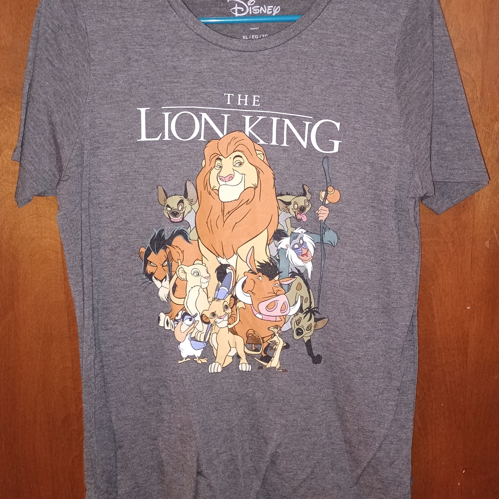 Disney The Lion King Gray T-Shirt